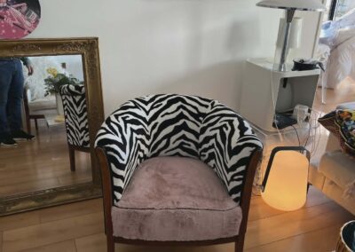 Rénovation fauteuil Paris